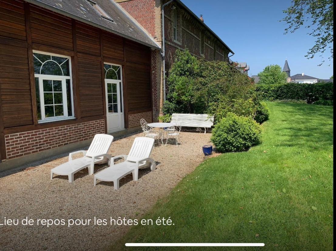La Grange Bed and Breakfast Saint-Aubin-sur-Scie Exteriör bild