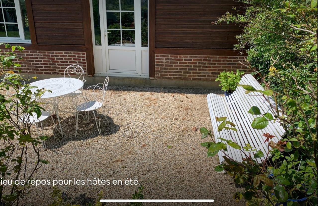 La Grange Bed and Breakfast Saint-Aubin-sur-Scie Exteriör bild